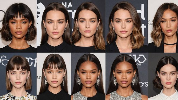 Quelle coiffure fashion choisir selon la forme de son visage ?